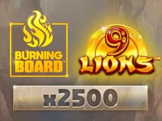 9 Lions™ Burning Board™ game thumbnail