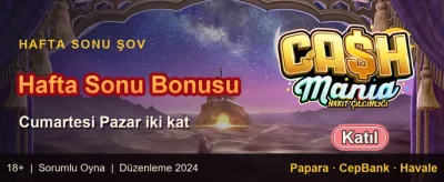 Hoş Geldin Bonusu 💰 promotion